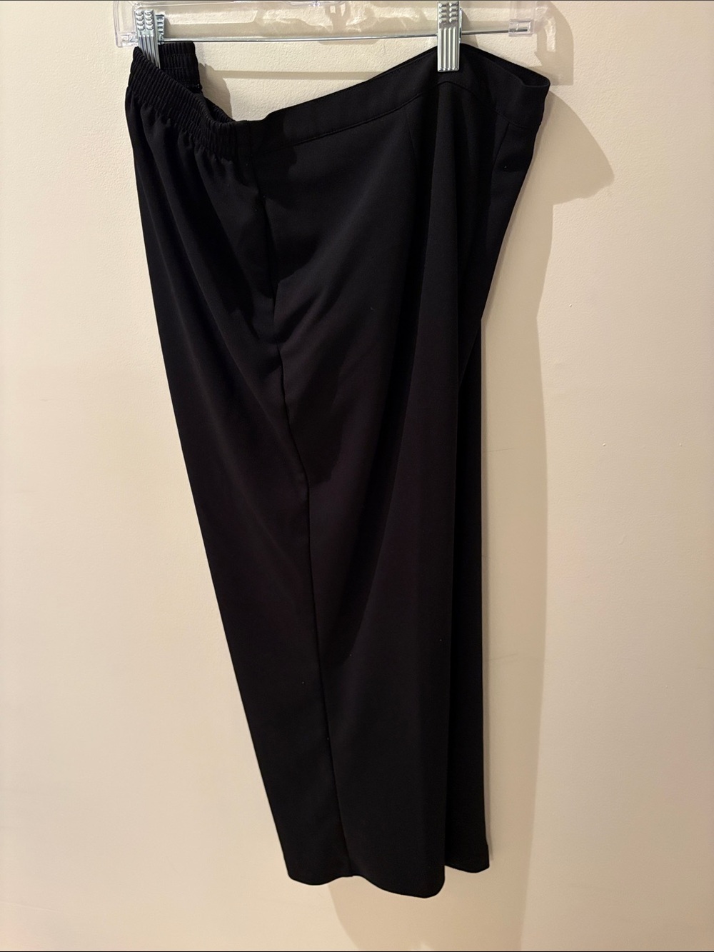 Alfred Dunner Black Women's Pull-On Dress Trousers